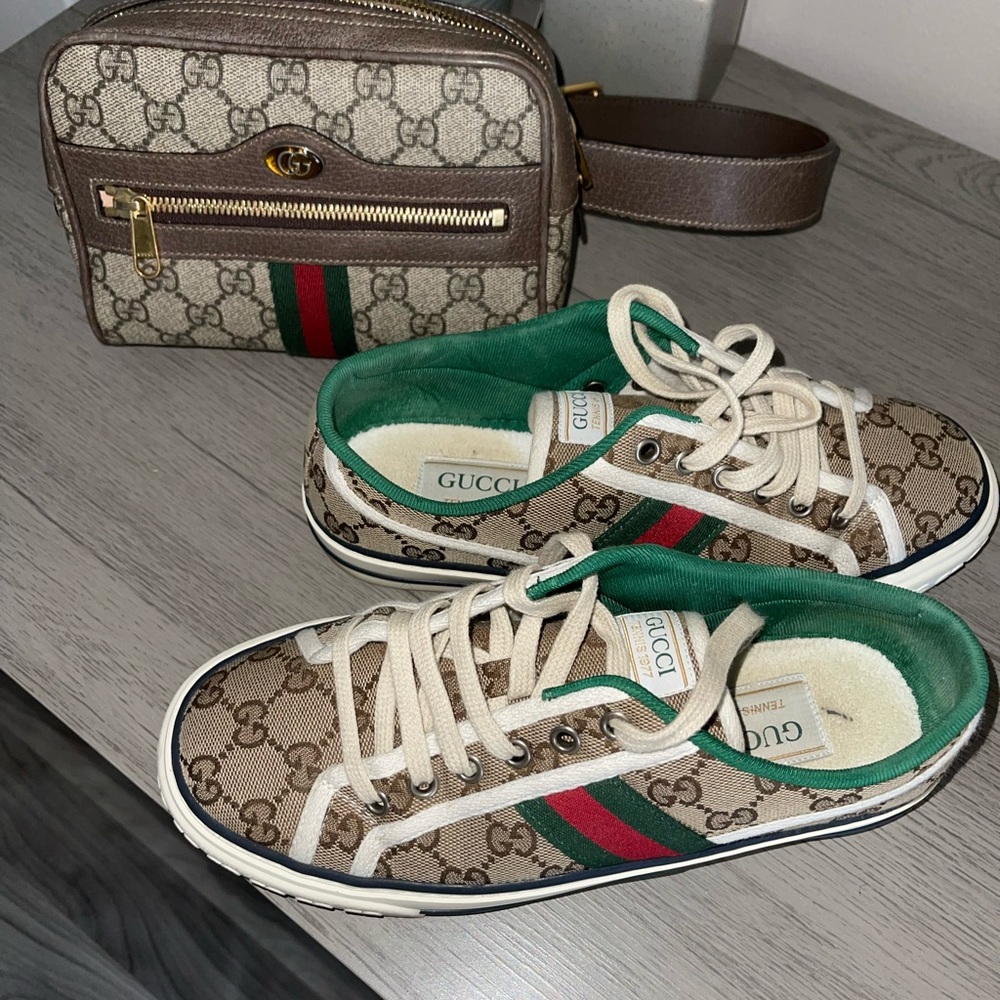 Gucci sneaker and belt bag (combo)